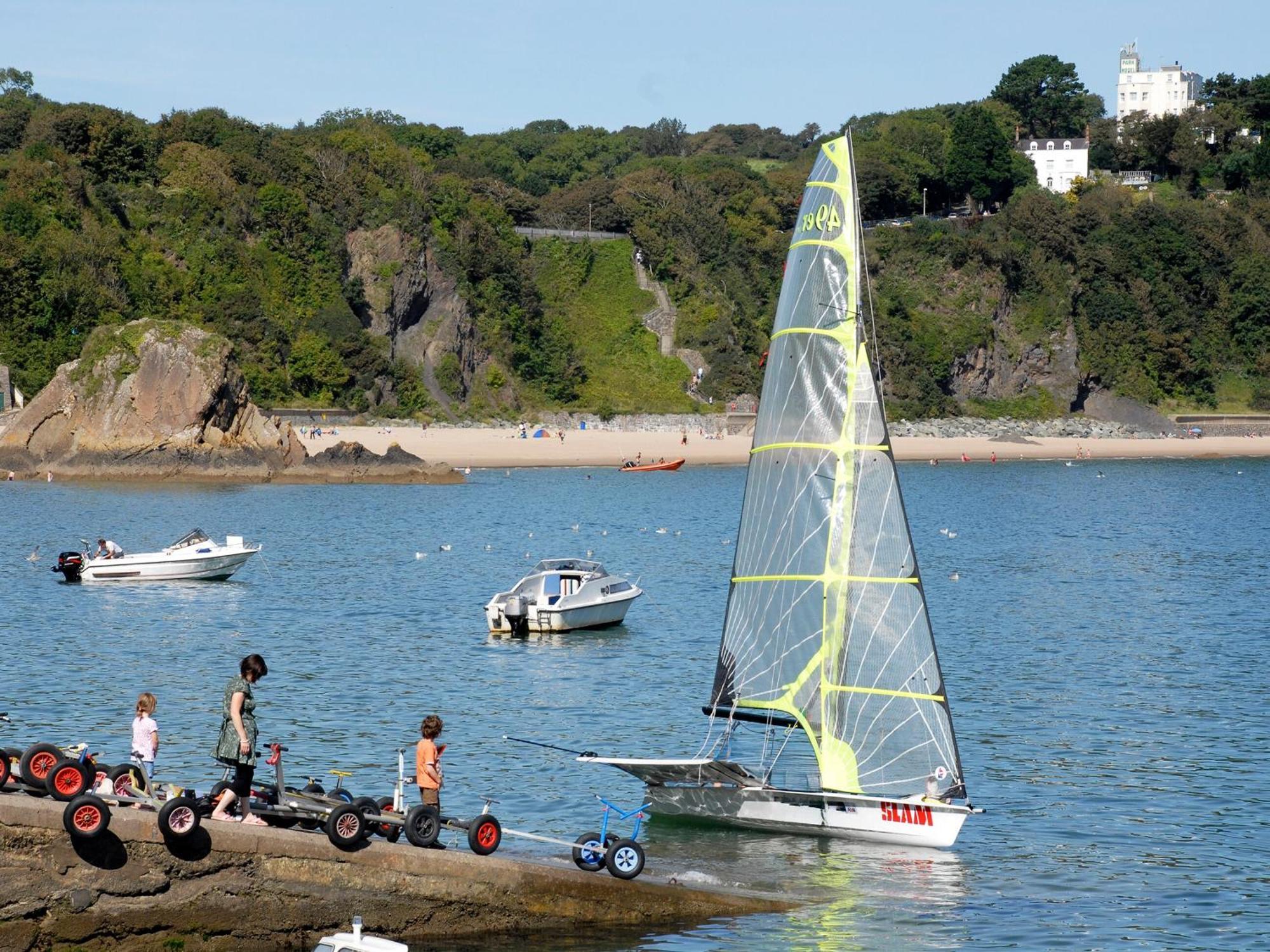 Ty Mair Villa Tenby Bagian luar foto